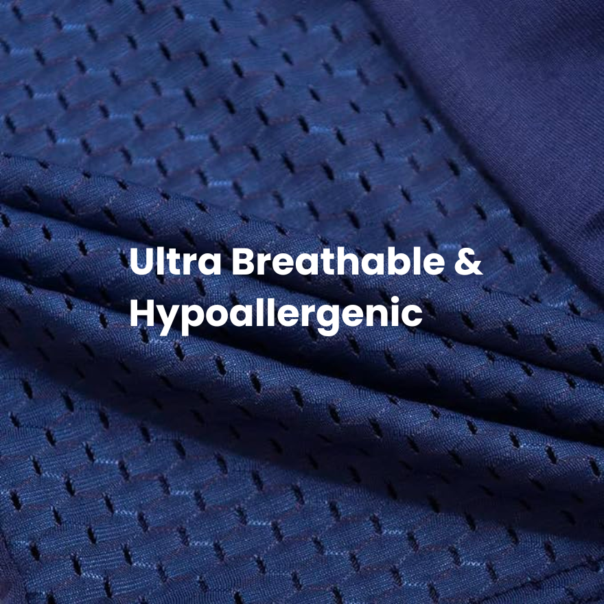 "Comfortabele BambooLux boxershorts van bamboe viscose en biologisch katoen, in zwart, grijs en marineblauw."
