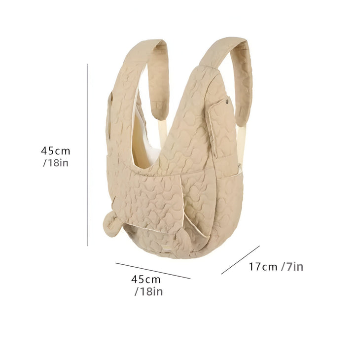"ComfortPaws huisdier draagtas, ruim, waterdicht, blauw, ergonomisch voor katten en kleine honden tot 10 kg"