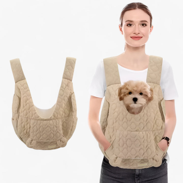 "ComfortPaws huisdier draagtas, ruim, waterdicht, blauw, ergonomisch voor katten en kleine honden tot 10 kg"