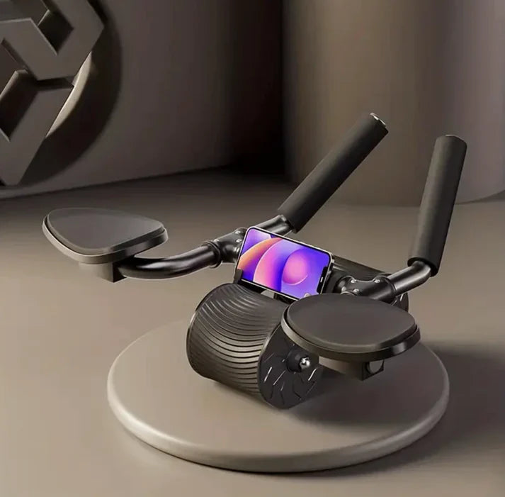 "CoreMaster buikspiertrainer, fitnessapparaat met brede wielen, ergonomische antisliphendels voor totale lichaamstransformati