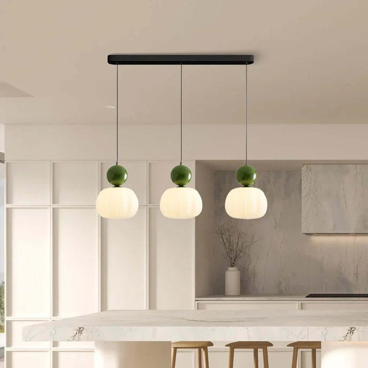 Art Deco Hanglamp - Crème Stijl