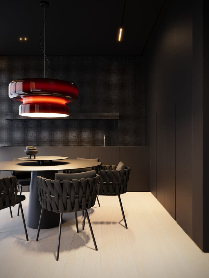 Bohemien Stijl Hanglamp - Glas & Metaal LED