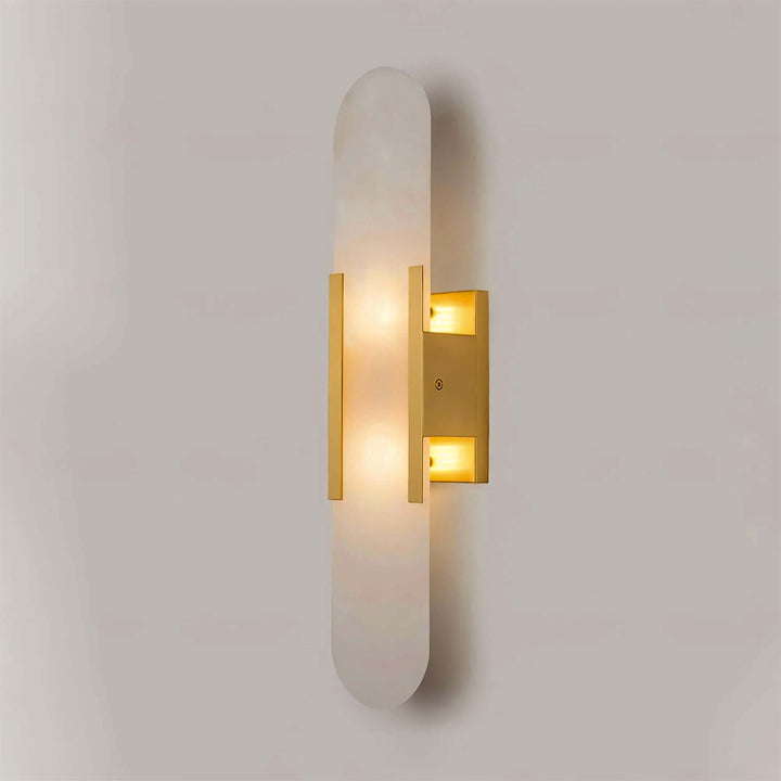 Moderne Wandlamp - Albast & Metaal
