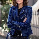 blauw