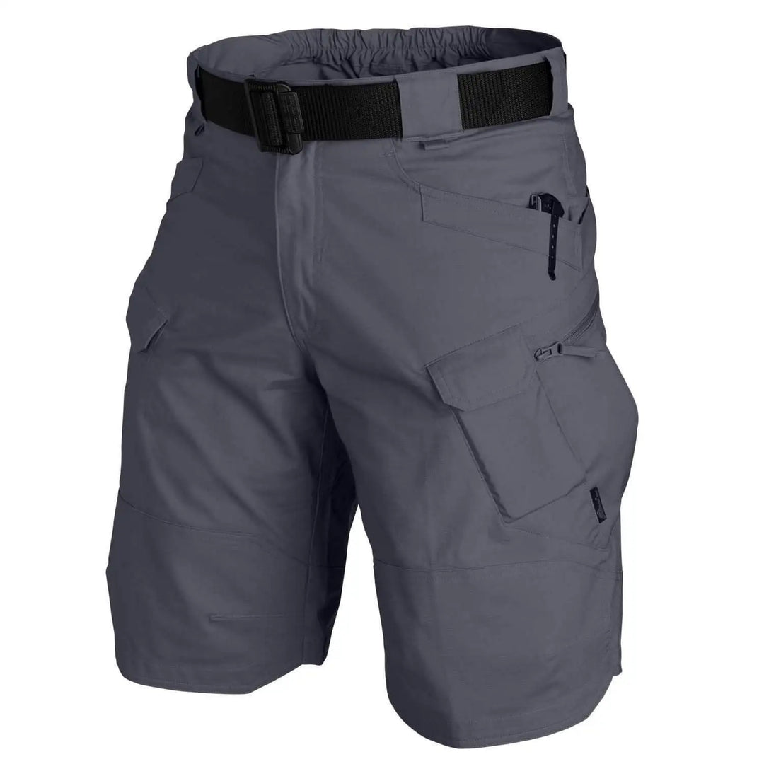 "Dames outdoor cargo shorts, waterdicht en ademend, met ruime zakken. Comfortabel, flexibel design in olijfgroene kleur."