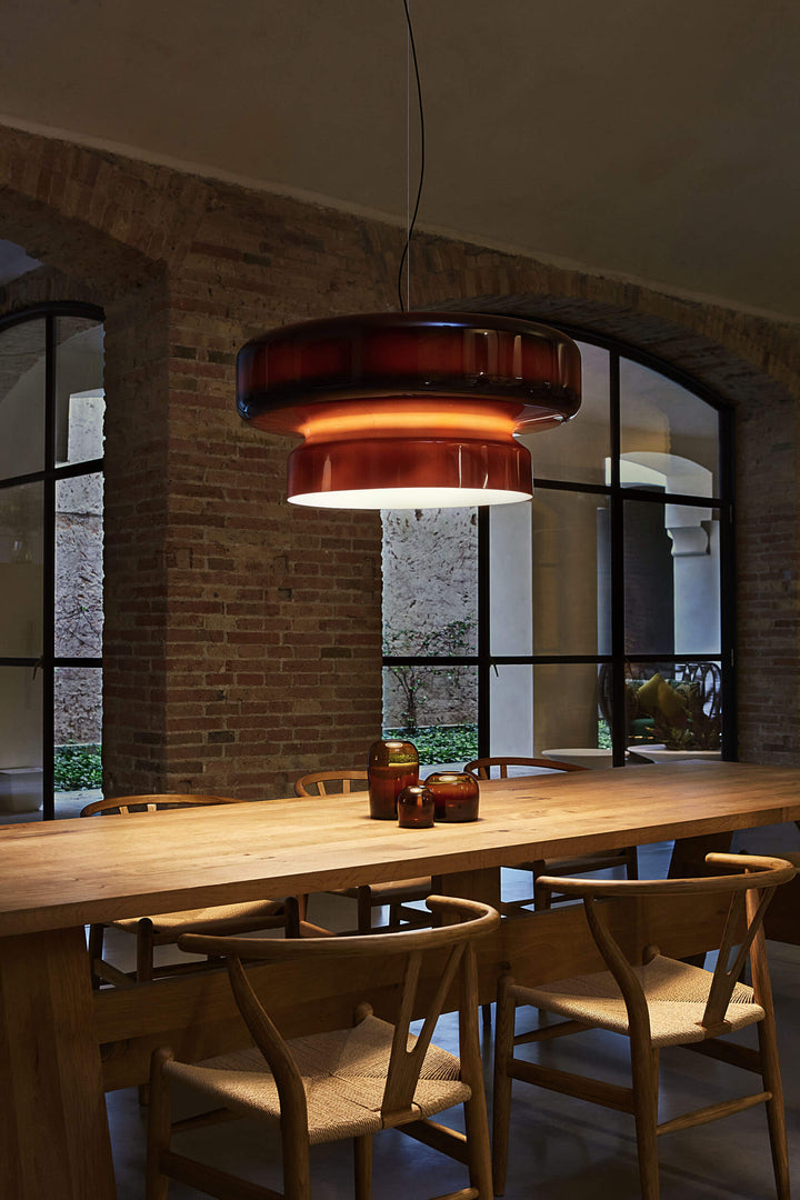 Bohemien Stijl Hanglamp - Glas & Metaal LED