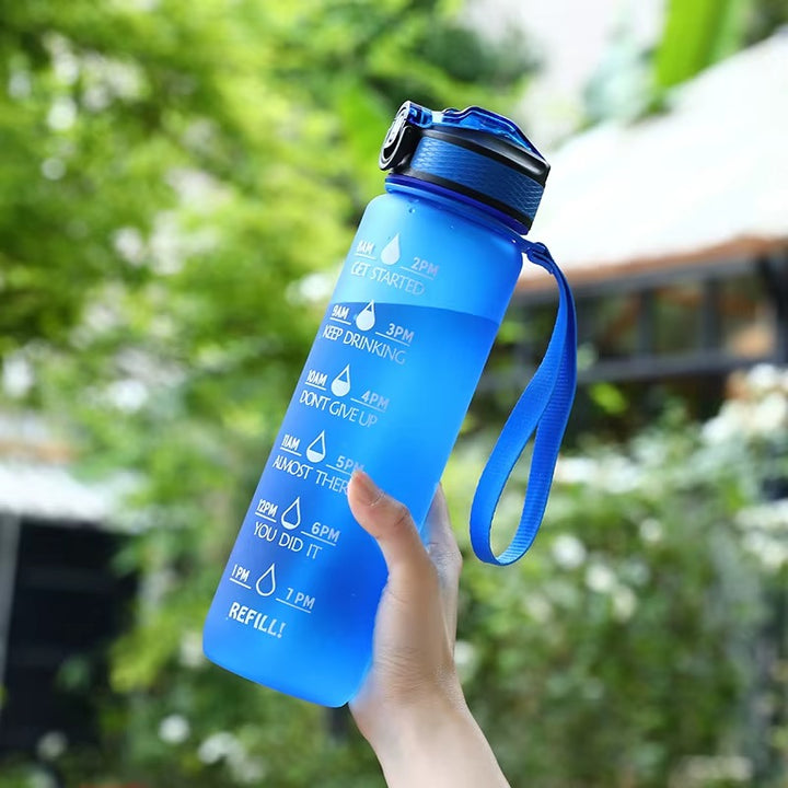 Drinkfles 900ml - Motivatie Waterfles | Lekvrij