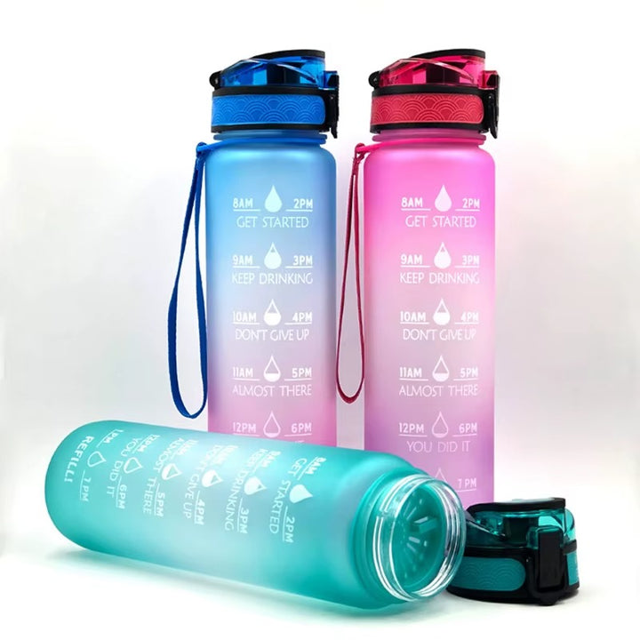 Drinkfles 900ml - Motivatie Waterfles | Lekvrij