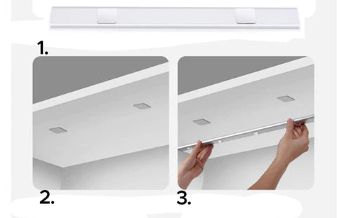"Draadloze LED-lamp met bewegingssensor, verstelbare kleur, modern design voor tuinverlichting en sfeervolle ambiance."
