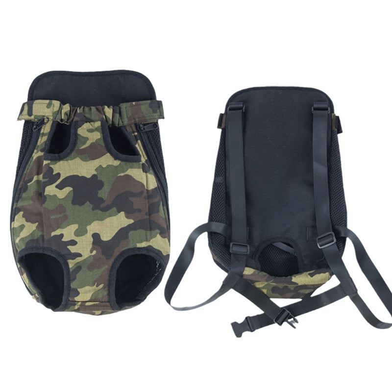 "Draagzak huisdier ergonomisch en veilig, ideaal voor kleine honden, zacht materiaal, verstelbare banden, trendy kleuren."