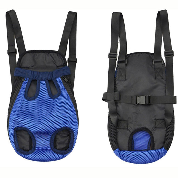 "Draagzak huisdier ergonomisch en veilig, ideaal voor kleine honden, zacht materiaal, verstelbare banden, trendy kleuren."