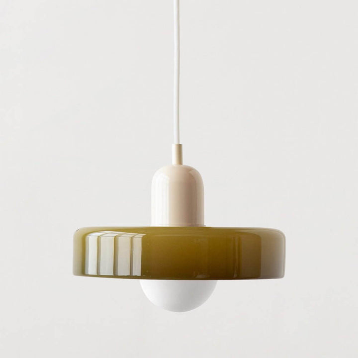 Kleurrijke Glas Hanglamp - Modern Design