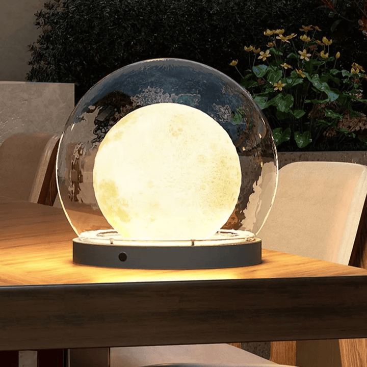Moderne Buitenlamp - Maanvormig Design