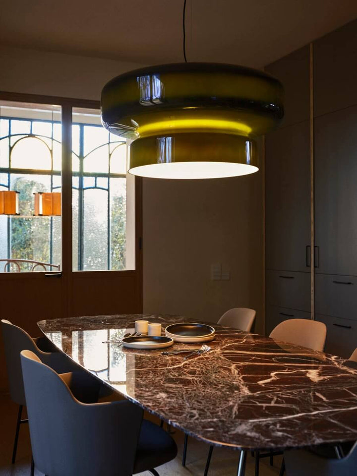 Bohemien Stijl Hanglamp - Glas & Metaal LED