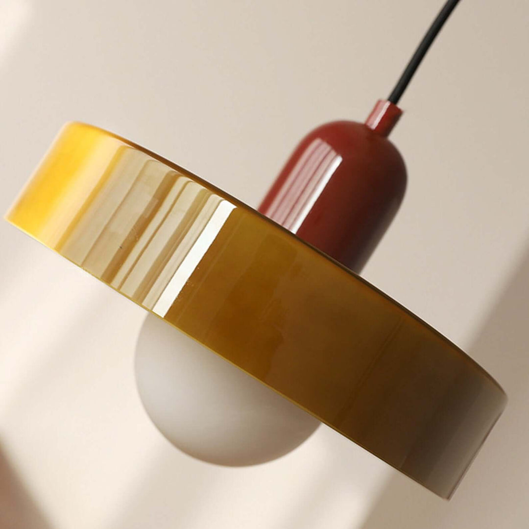 Kleurrijke Glas Hanglamp - Modern Design