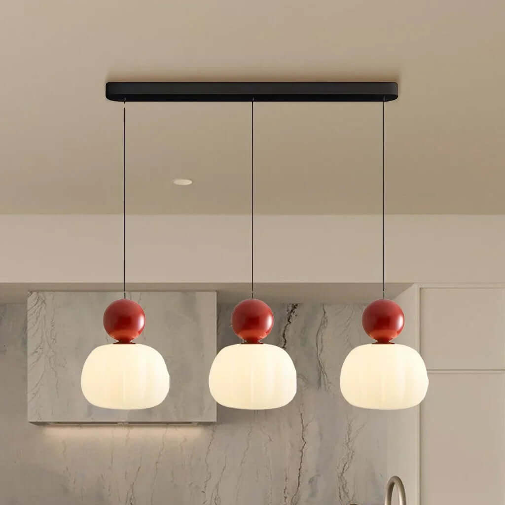Art Deco Hanglamp - Crème Stijl