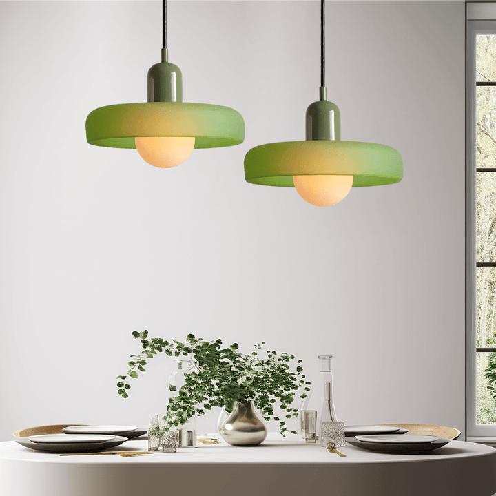 Kleurrijke Glas Hanglamp - Modern Design