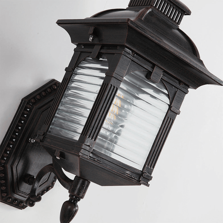 Wandlamp Buiten - Antiek Glas Design