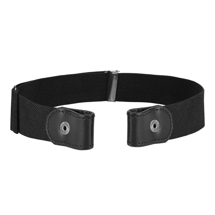 "Elastische tailleband zonder gesp voor dames, comfortabel en minimalistisch ontwerp, ideaal voor alledaags gebruik."