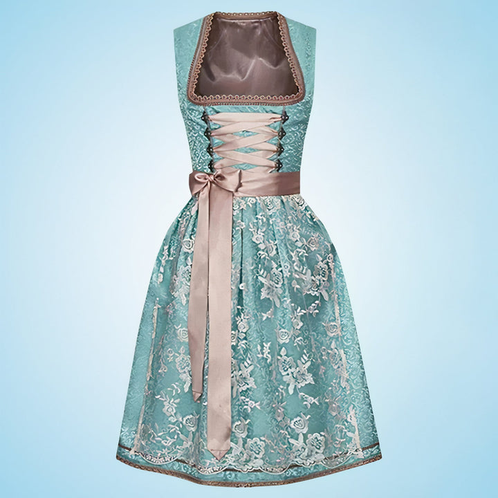 Elegante dames Oktoberfest jurk met rijke borduursels, stijlvol ontwerp, perfecte pasvorm, comfortabele stof.