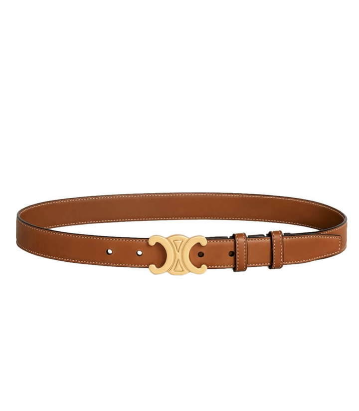 "Elegante damesriem met verstelbare gouden gesp, luxe ontwerp voor moderne vrouwen, perfect als stijlvol accessoire."