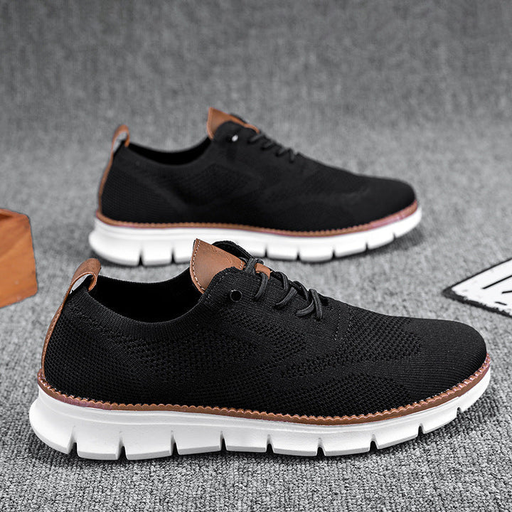 "Elegante en comfortabele herenschoenen met subtiel design, perfect voor dagelijkse en formele gelegenheden."