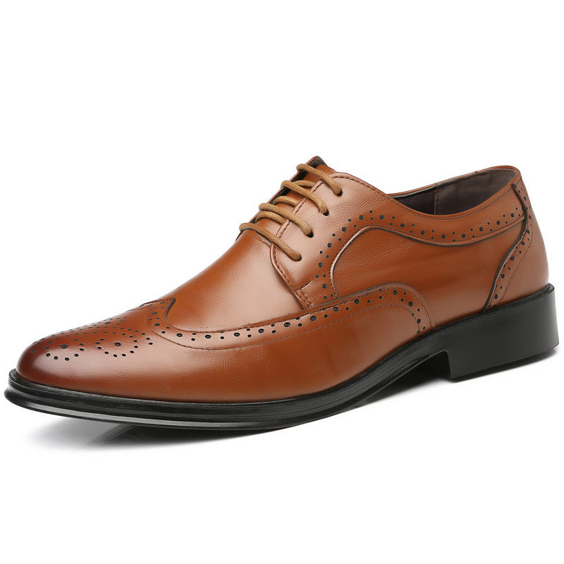 "Elegante handgemaakte kalfslederen schoenen, bruin, voor heren; stijlvol en comfortabel met duurzame afwerking."