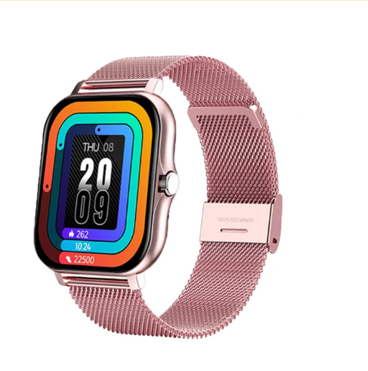 Elegante smartwatch voor vrouwen met gezondheidstracker, chic en stijlvol ontwerp, perfect voor moderne modebewuste vrouwen.
