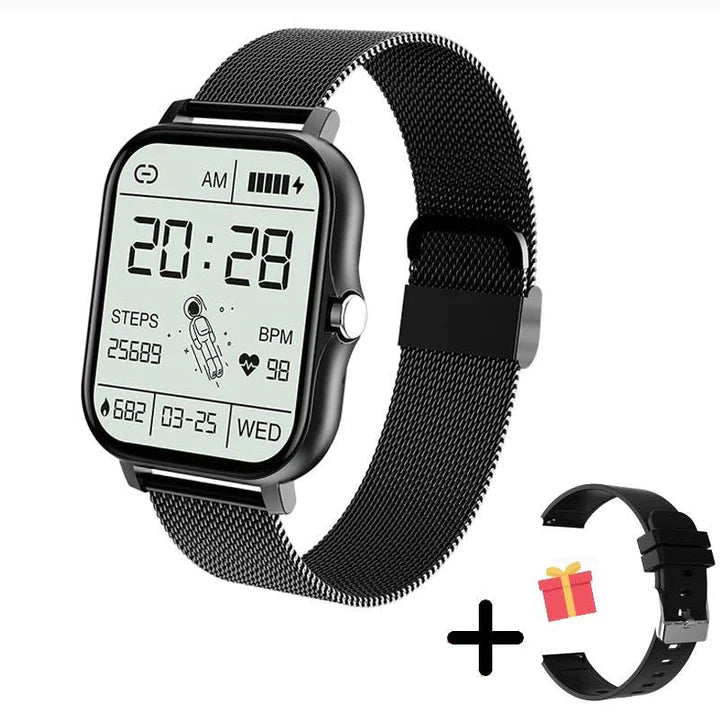 Elegante smartwatch voor vrouwen met gezondheidstracker, chic en stijlvol ontwerp, perfect voor moderne modebewuste vrouwen.