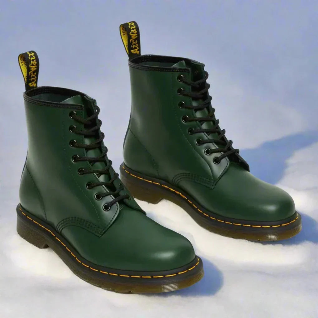 "Elegante veterlaarzen voor dames, klassiek ontwerp met verstelbare veters, subtiele hak en stevige zool, herfst-winter stijl