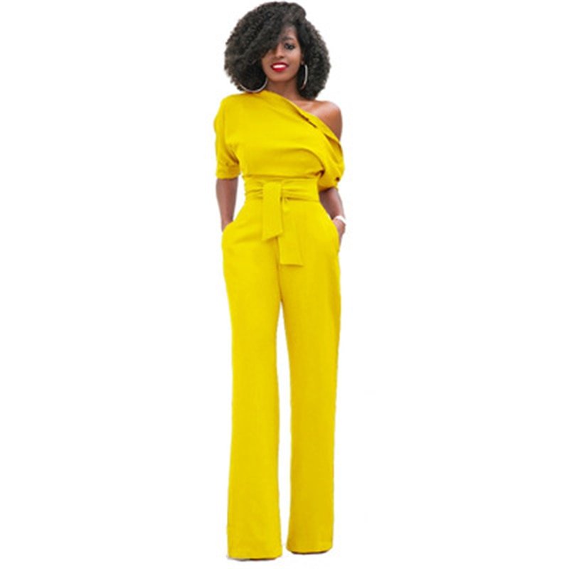"Elegante zwarte bodycon jumpsuit voor dames, strakke pasvorm en comfortabele acryl stof, perfect voor elke gelegenheid"