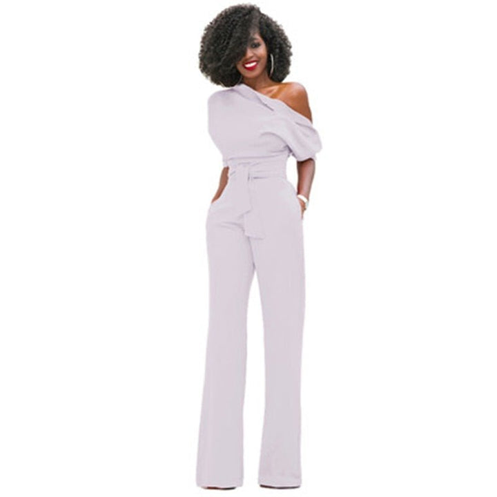 "Elegante zwarte bodycon jumpsuit voor dames, strakke pasvorm en comfortabele acryl stof, perfect voor elke gelegenheid"
