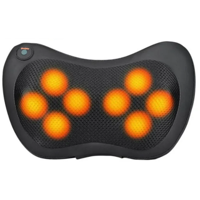 "Ergonomisch massagekussen met magnetotherapie en verstelbare snelheid voor nek, schouders en rug, ultieme ontspanning"