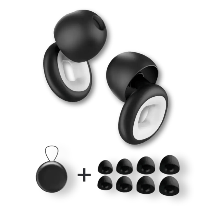 Ergonomische, geluidsdempende oordopjes voor slaap en reizen, ontworpen voor ultiem comfort en stilte.