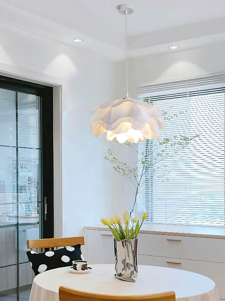 Bloemvormige Hanglamp - Witte Hanglamp