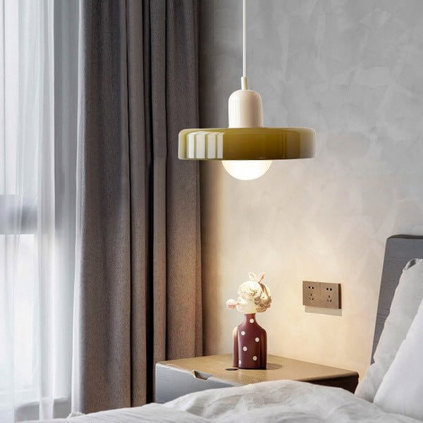 Kleurrijke Glas Hanglamp - Modern Design