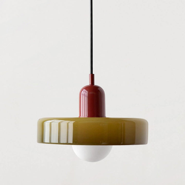 Kleurrijke Glas Hanglamp - Modern Design