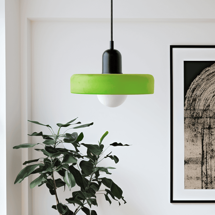 Kleurrijke Glas Hanglamp - Modern Design