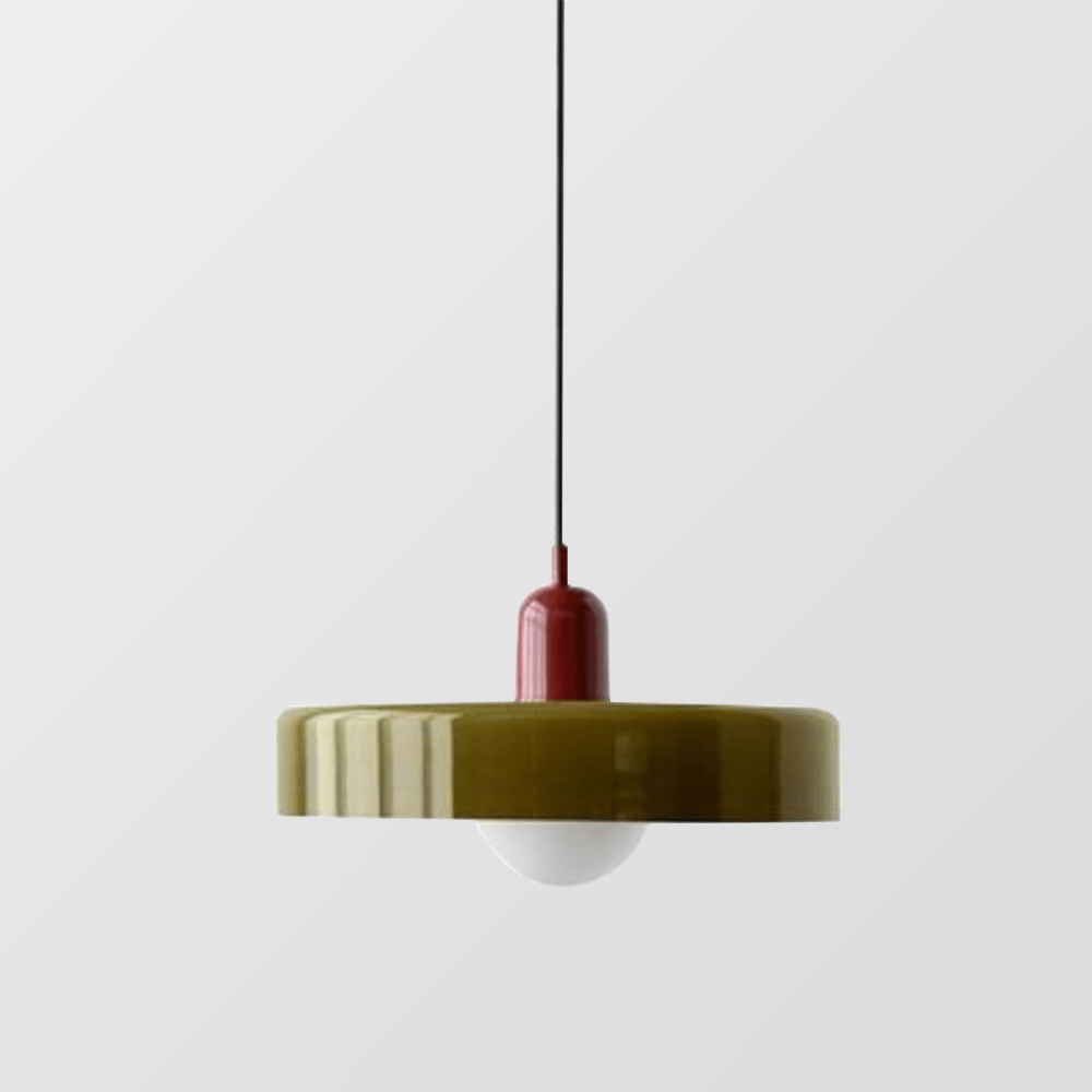 Kleurrijke Glas Hanglamp - Modern Design