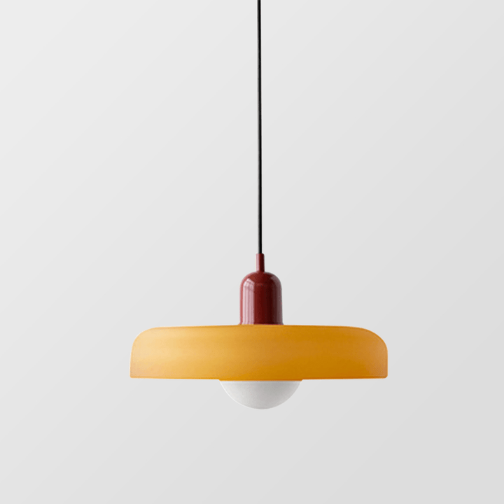 Kleurrijke Glas Hanglamp - Modern Design