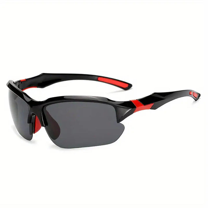 "Gepolariseerde sportzonnebril voor dames, flexibel design, UV400 bescherming, verminderde schittering, outdoor geschikt."