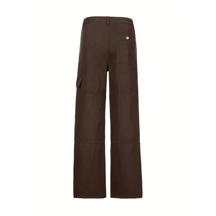 "Groene dames cargo broek met comfortabele pasvorm, ideaal voor casual of chique gelegenheden, modieuze stijl."