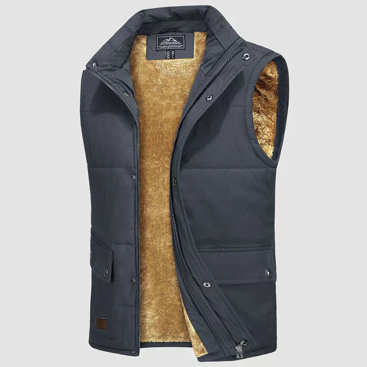 "Heren bodywarmer met praktische zakken, mouwloos ontwerp, ritssluiting en verkrijgbaar in diverse kleuren voor buitenactivit