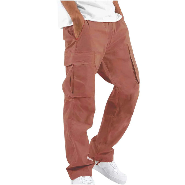 "Heren outdoor cargo broek met meerdere zakken, duurzaam en ademend ripstop-materiaal, ideaal voor avontuurlijke activiteiten