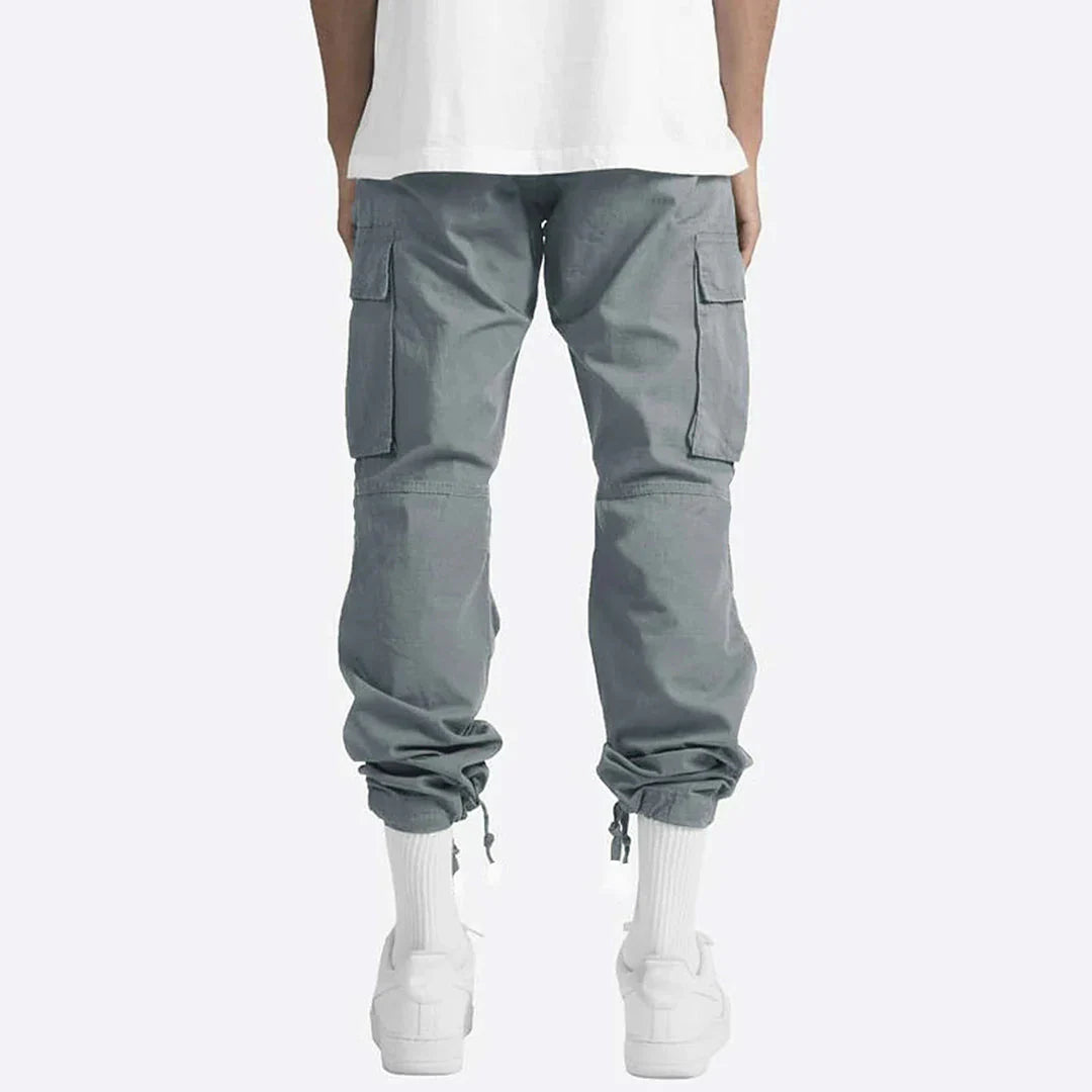 "Heren outdoor cargo broek met meerdere zakken, duurzaam en ademend ripstop-materiaal, ideaal voor avontuurlijke activiteiten