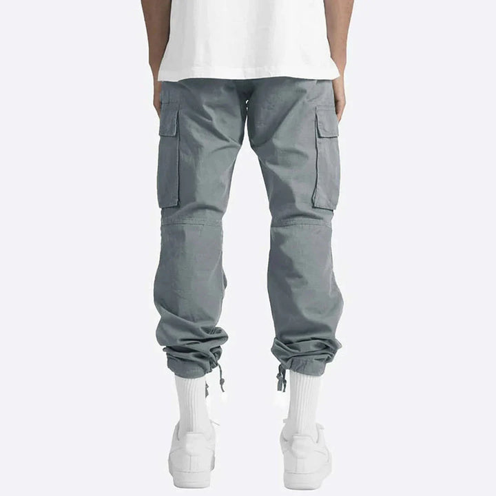 "Heren outdoor cargo broek met meerdere zakken, duurzaam en ademend ripstop-materiaal, ideaal voor avontuurlijke activiteiten
