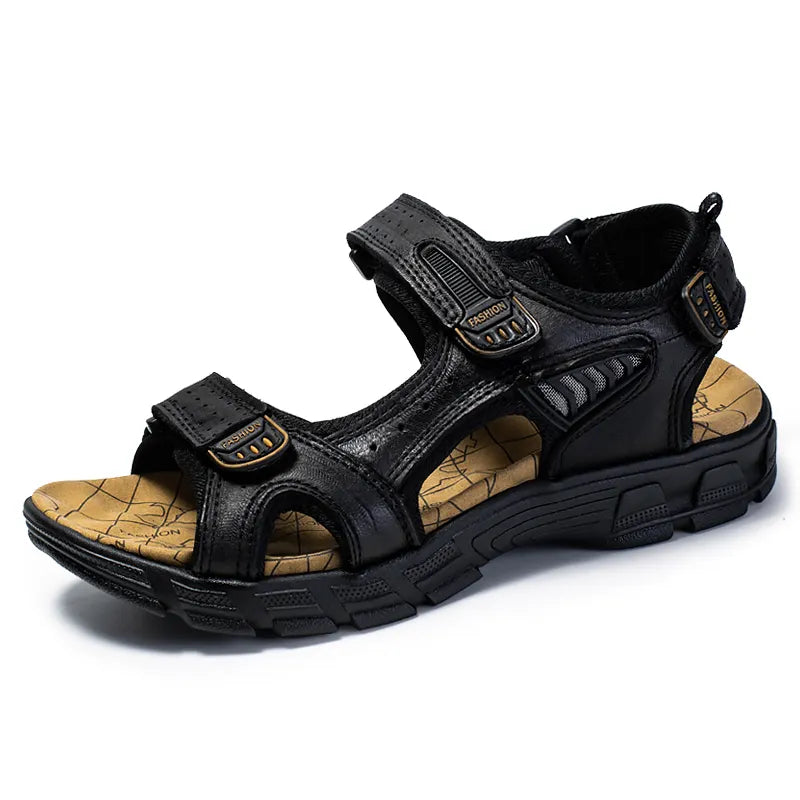 "Heren outdoor sandalen, robuust ontwerp, verstelbare riemen, comfortabele pasvorm, ideale grip, geschikt voor avontuurlijke 