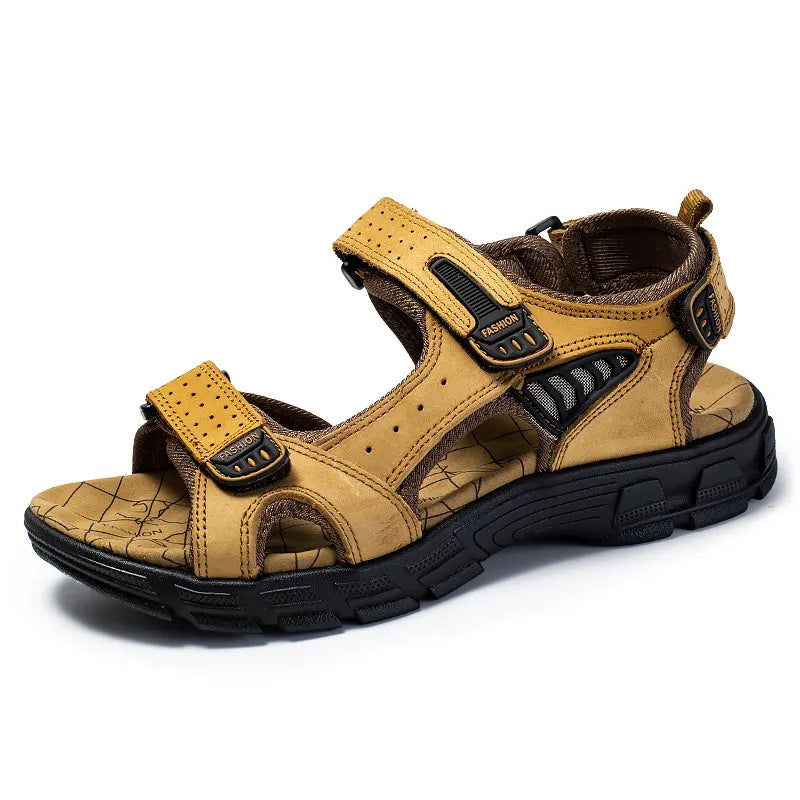 "Heren outdoor sandalen, robuust ontwerp, verstelbare riemen, comfortabele pasvorm, ideale grip, geschikt voor avontuurlijke 