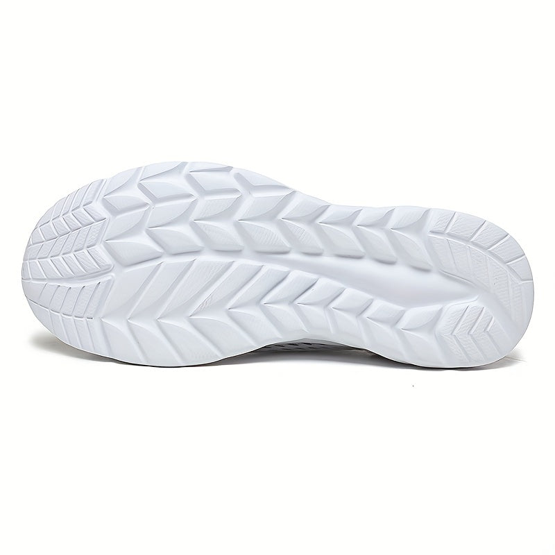 "Heren slip-on sneakers met ademend mesh en EVA-zool, ideaal voor wandelen en dagelijks comfort, zonder veters."