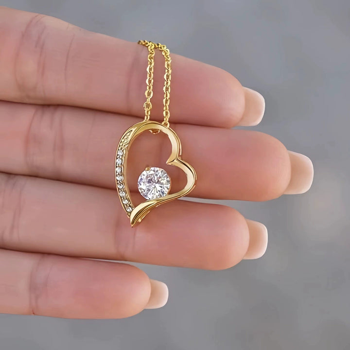 TimelessLove Ketting | Hartvorm | Elegant Zirkonia Design